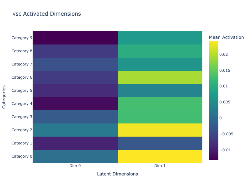 VSC Activated Dimensions